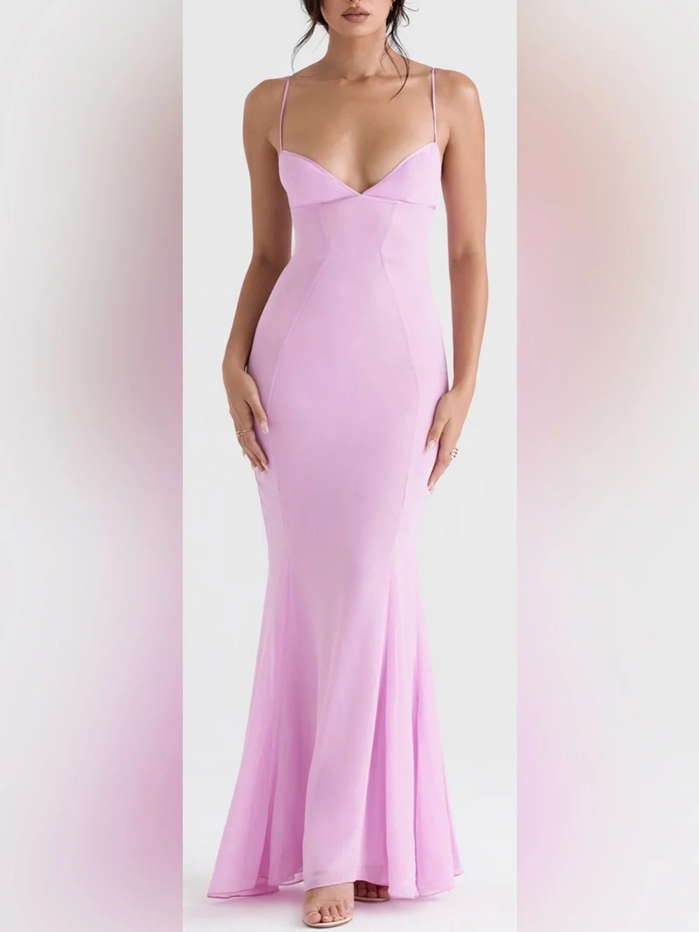 loren corset maxi dress House of CB Pink Maxi Dress by House of CB